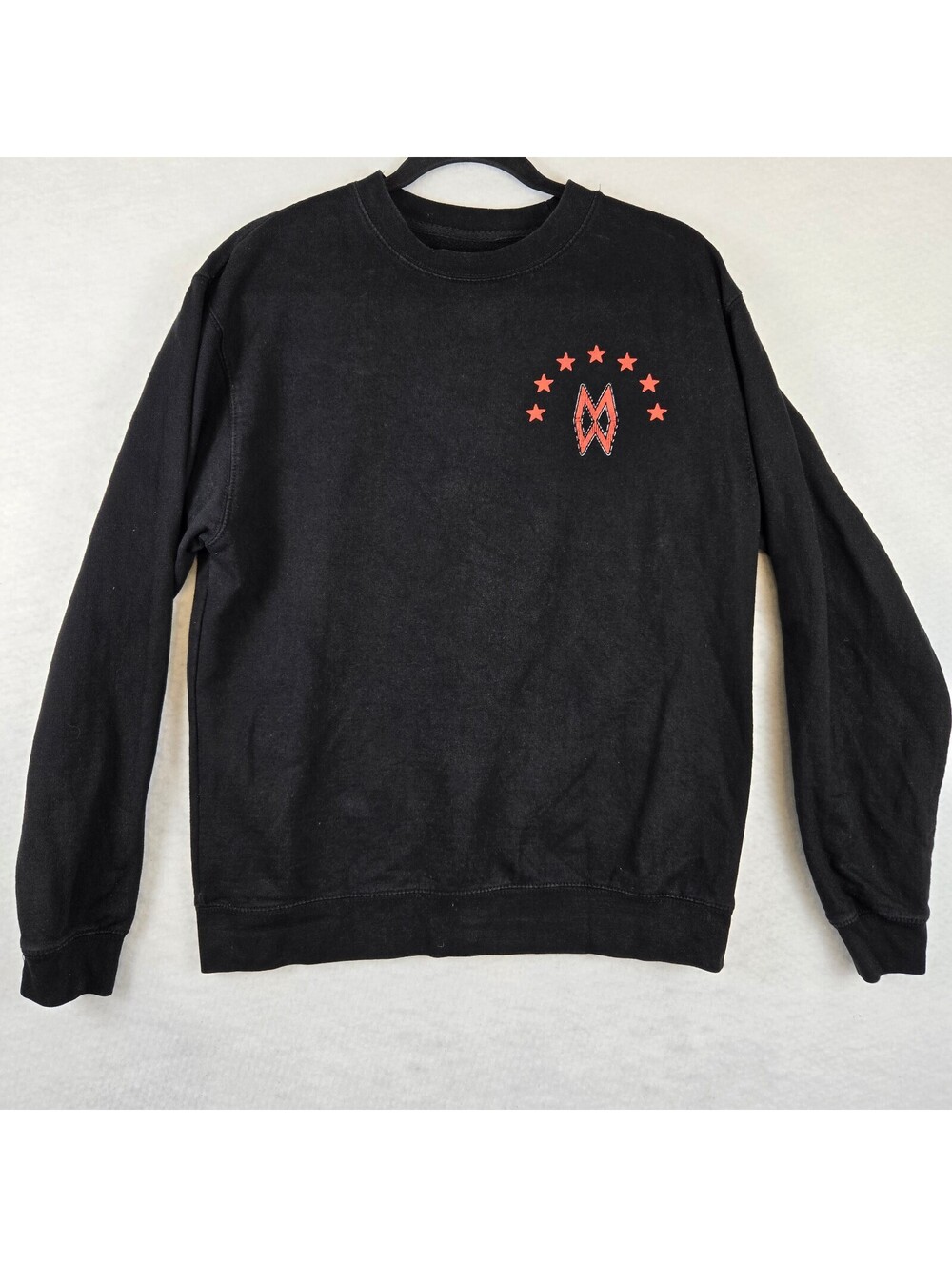Morgan Wallen Black Graphic Crewneck Sweatshirt Medium Cotton